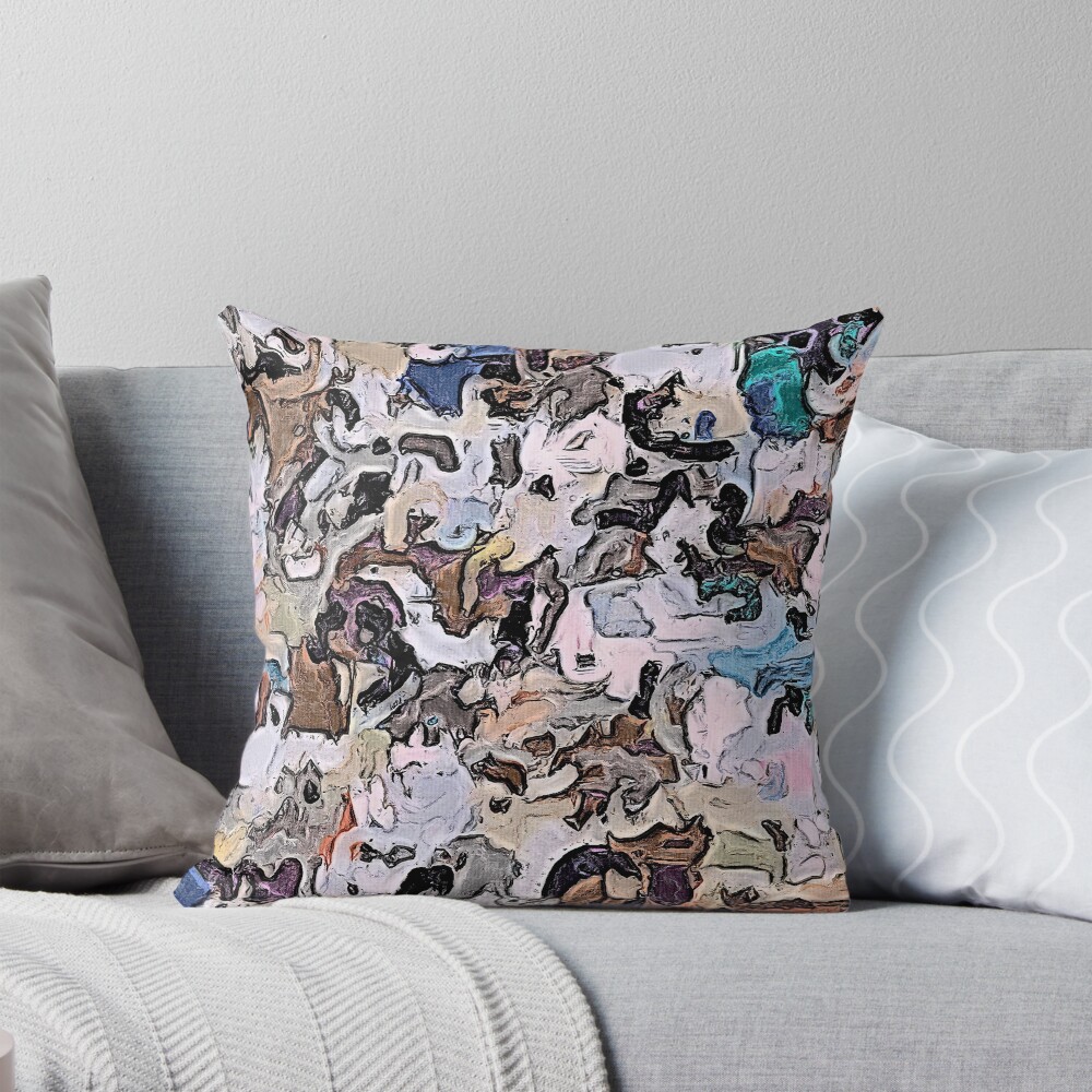 Item preview, Throw Pillow designed and sold by AzureKang.