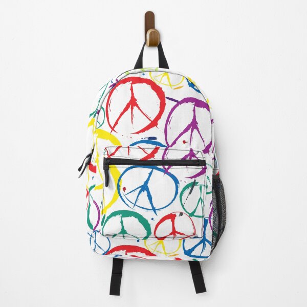 Item preview, Hand Painted Peace Sign | Groovy Retro Hippie designed and sold by NeoMundo.