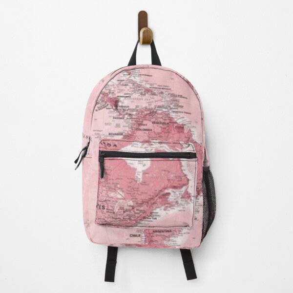 Item preview, pink world map  designed and sold by -avajacqueline-.