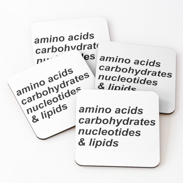 Item preview, Four Biomolecules of Life designed and sold by heidieliza.