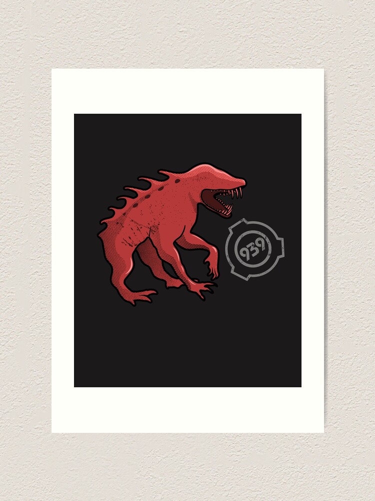 SCP-939 Art Print for Sale by opthedragon