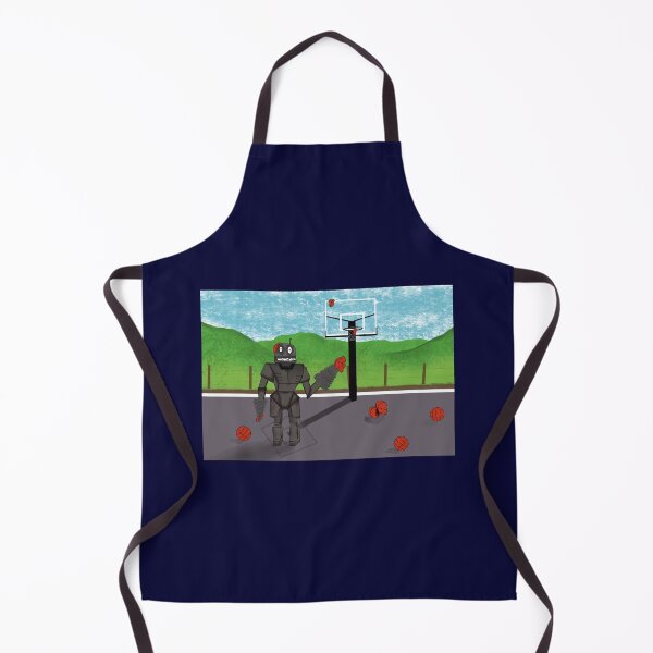 Item preview, robot playing basketball designed and sold by jroliver.