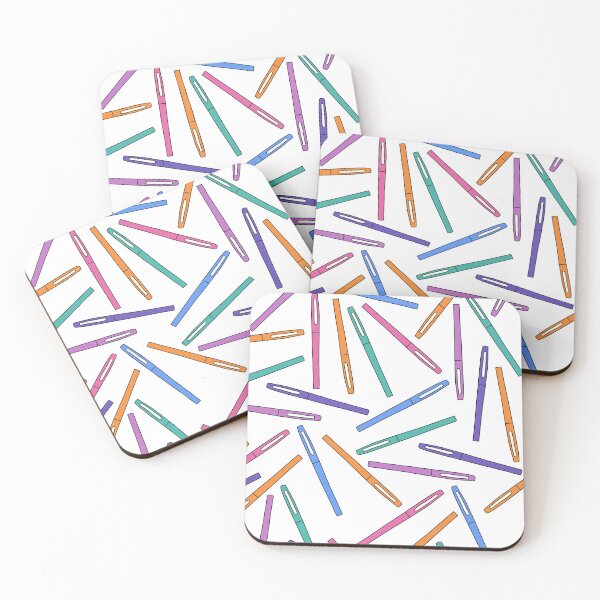 Item preview, Teacher Flair Pen Pattern with White Background designed and sold by WildeandCo.