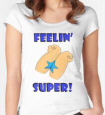 Camiseta entallada de cuello redondo Feelin 'Super! - Franky