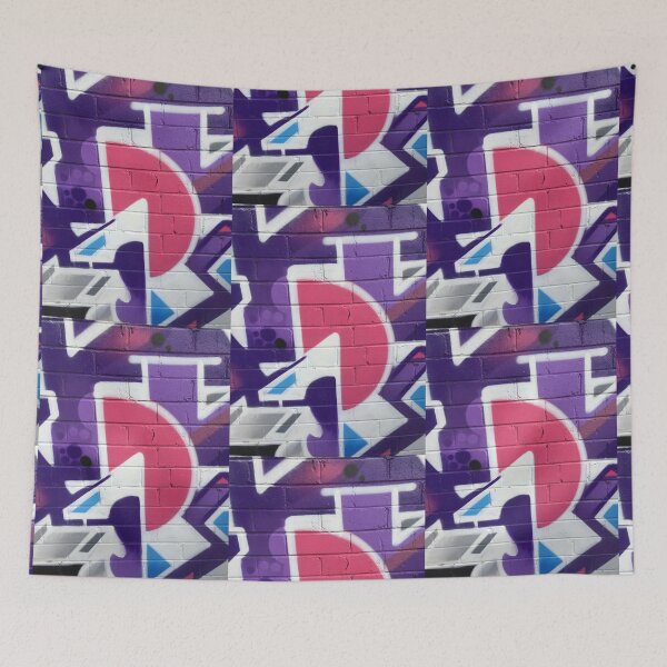 Item preview, Crazee Cats Graffiti: Pink D designed and sold by Red Wolf.