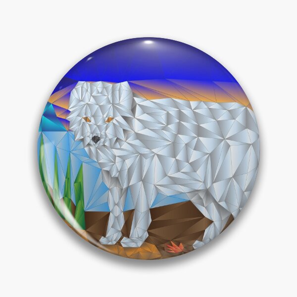 Item preview, Arctic Triangle Fox designed and sold by CKSchooley.