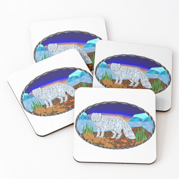 Item preview, Arctic Triangle Fox designed and sold by CKSchooley.