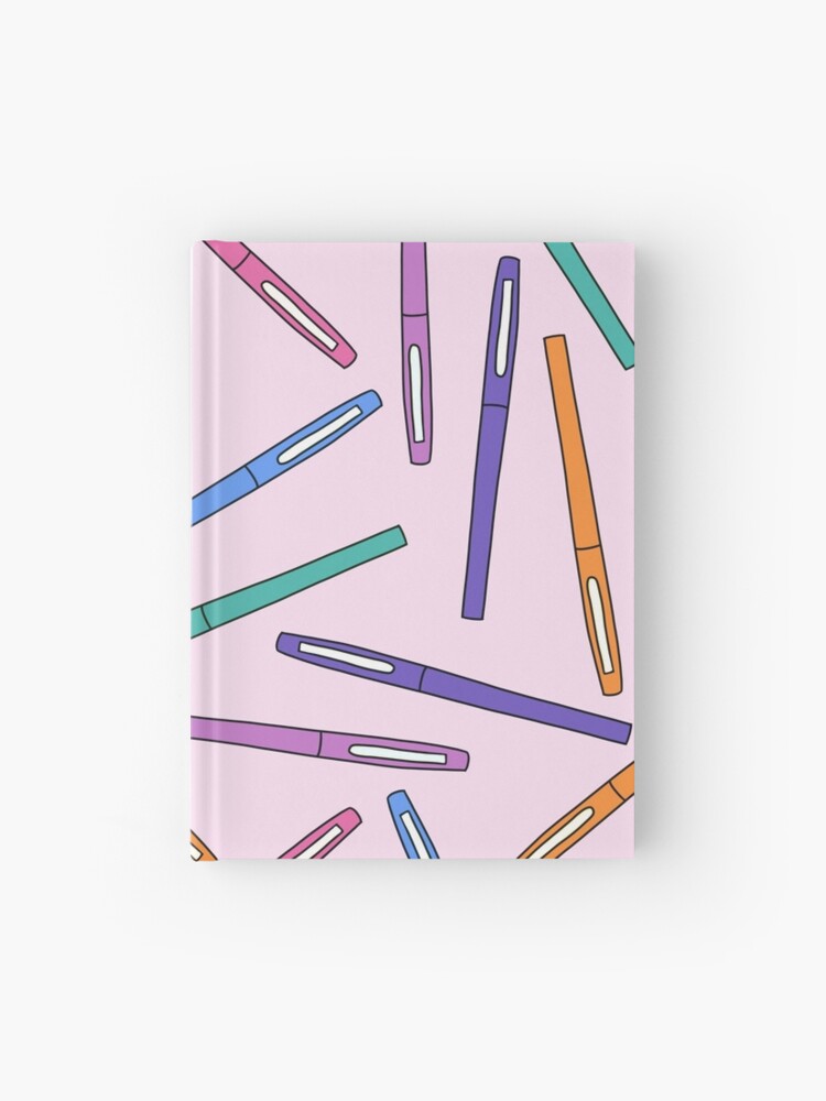 Teacher Flair Pen Pattern with Light Pink Background Greeting Card for  Sale by WildeandCo