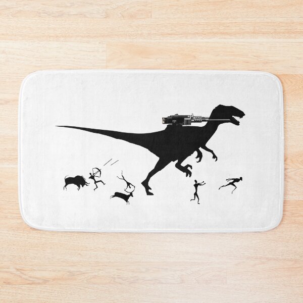 Item preview, T-Rex with Gun dinosaur  designed and sold by duckinink.