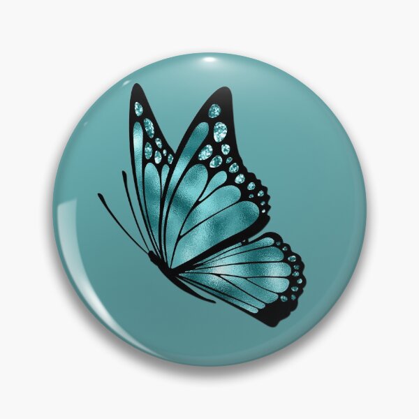 Item preview, Butterfly in Teal designed and sold by WisdomInspired.