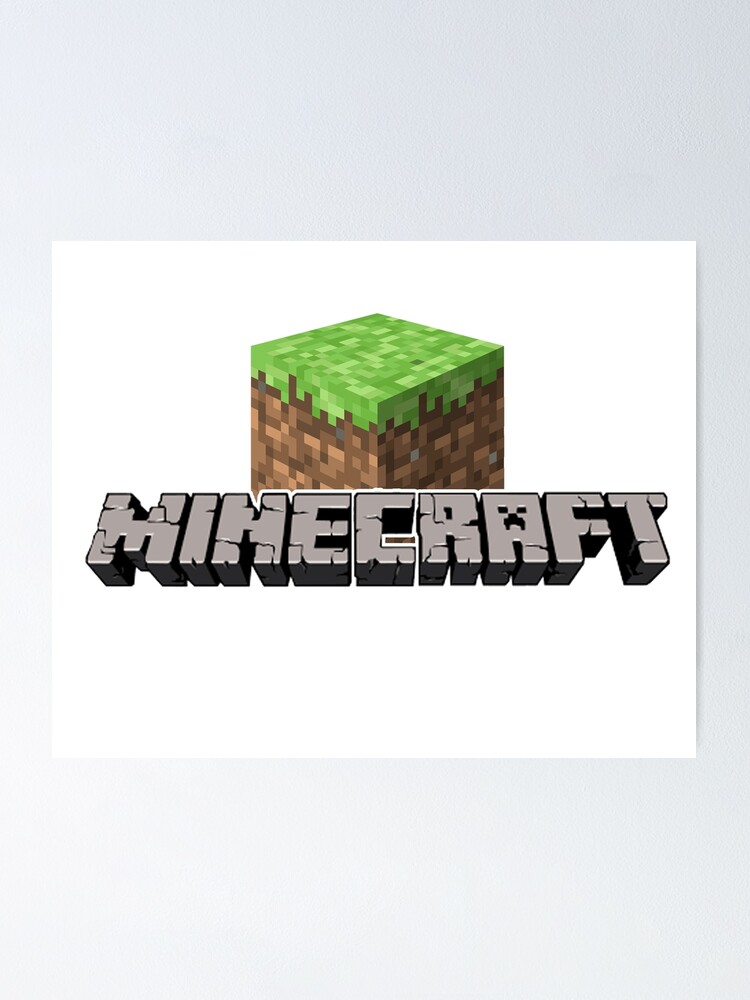 Minecraft Poster By Natan1005 Redbubble