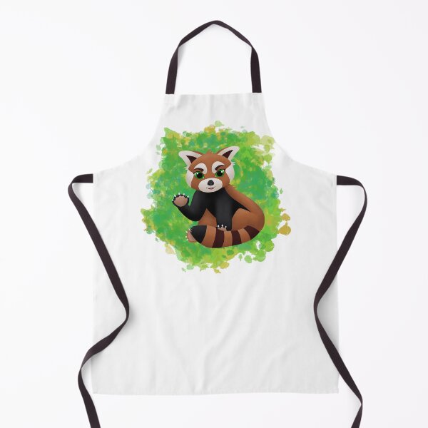 Item preview, Red Panda Green Tie-Dye designed and sold by BeeArtBoutique.