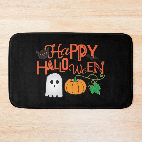 Item preview, Happy Halloween Pumpkin Ghost Cat Bat Costume design designed and sold by tronictees.