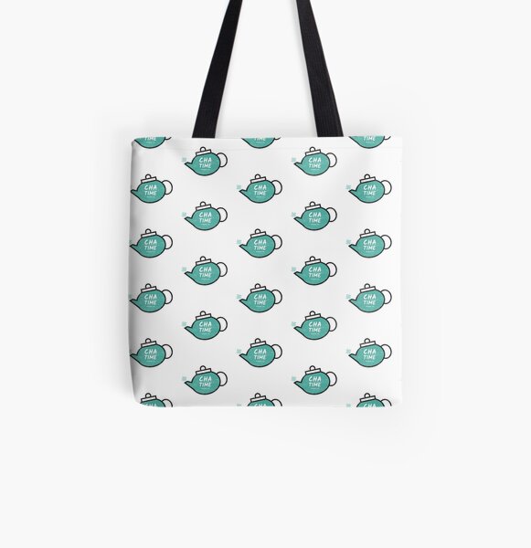 Cha Time Tote Bags Redbubble