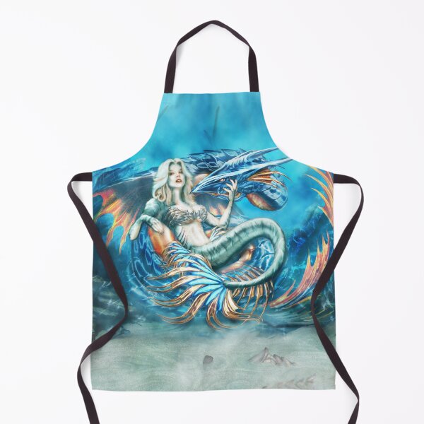 Item preview, Tempest - Mermaid with Sea Dragon designed and sold by unnaturalforces.