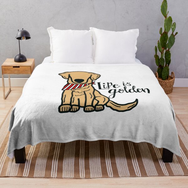 Item preview, Golden Retriever Boy - Life is Golden designed and sold by MaggieEDoodles.