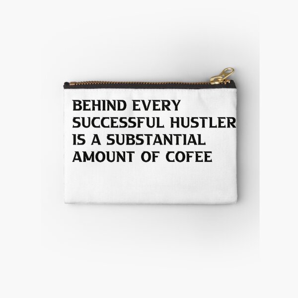 Item preview, HUSTLER, Coffee Quotes, Famous Phrases, Funny Quotes, Facts, life hacks, coffee, coffee is life, I love coffee, best quotes, humor, designed and sold by TheDevilStore.