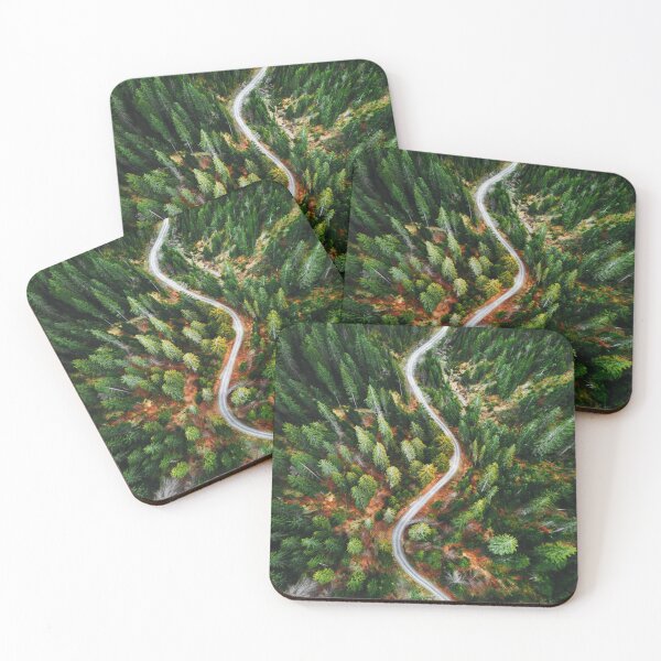 Item preview, winding road aerial view designed and sold by franckreporter.