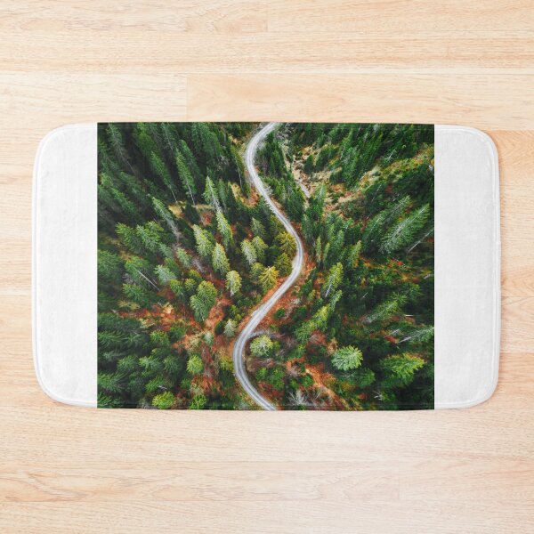 Item preview, winding road aerial view designed and sold by franckreporter.