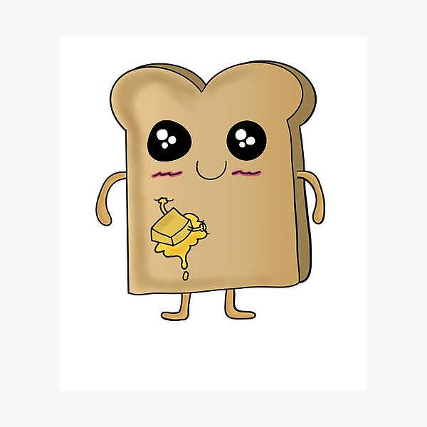 Item preview, Cartoon toast designed and sold by Timo Dubisar.