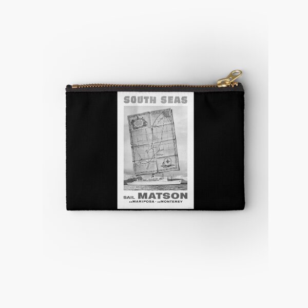 Artikelvorschau, South Seas Noire vintage travel poster entworfen und verkauft von stickart-marek.