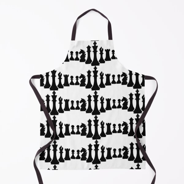Item preview, Chess Pieces Silhouette Art designed and sold by lusterhills.