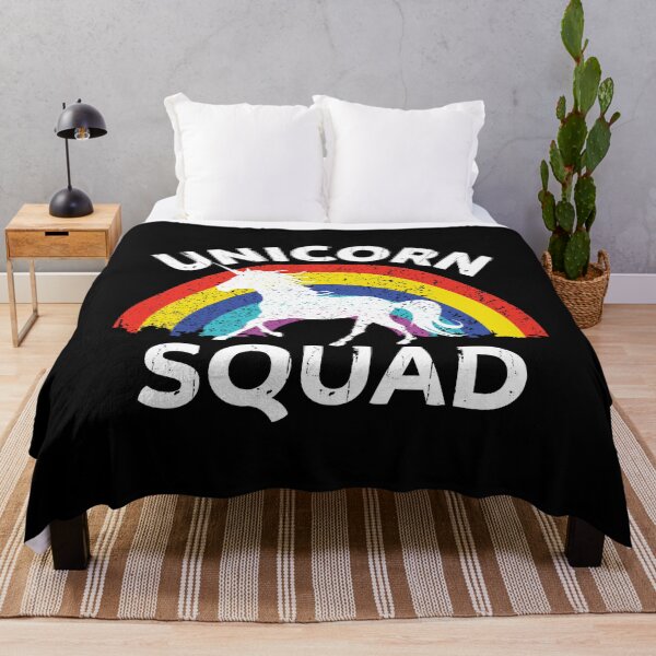 Item preview, Unicorn Squad Rainbow design designed and sold by tronictees.