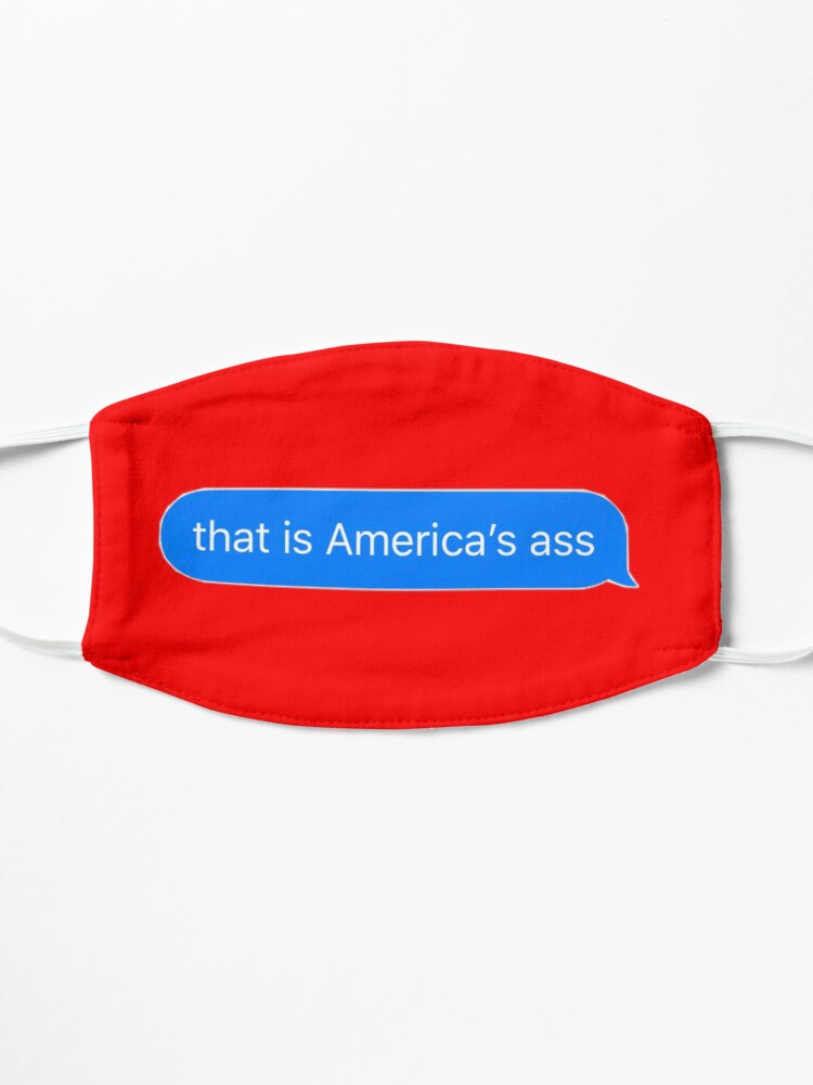 Alternate view of america’s ass Mask