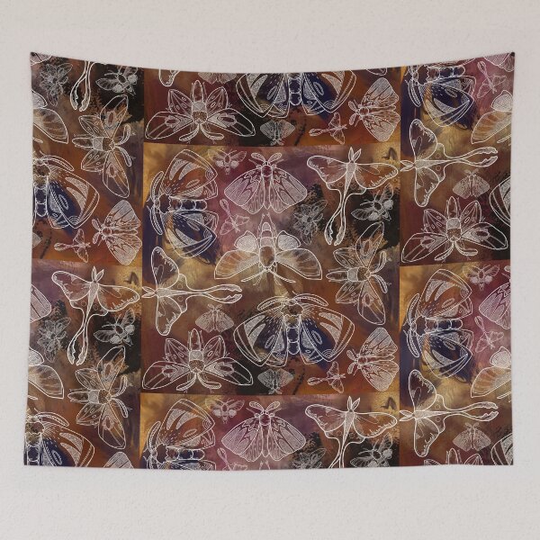 Item preview, Autumn Moths designed and sold by Dori Sparrow.