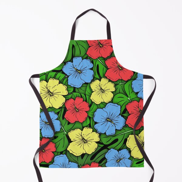 Item preview, Hibiscus Flowers & Monstera Leaves #2 designed and sold by HeadRubble.
