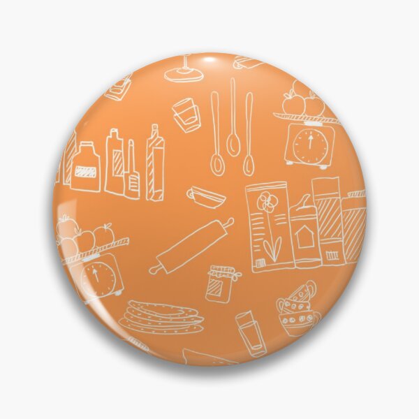 Item preview, Orange Baking Pattern  designed and sold by zias.
