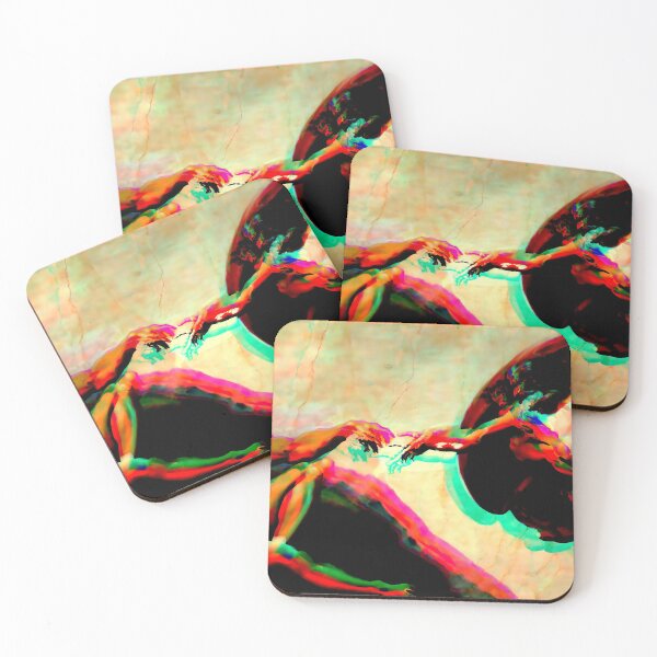 Item preview, The Creation of Adam Synthwave Version designed and sold by Dator.