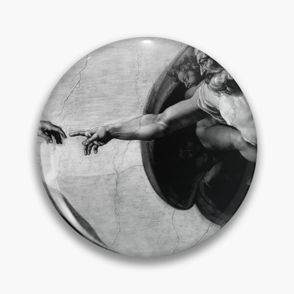 Item preview, The Creation of Adam Black and White Version designed and sold by Dator.