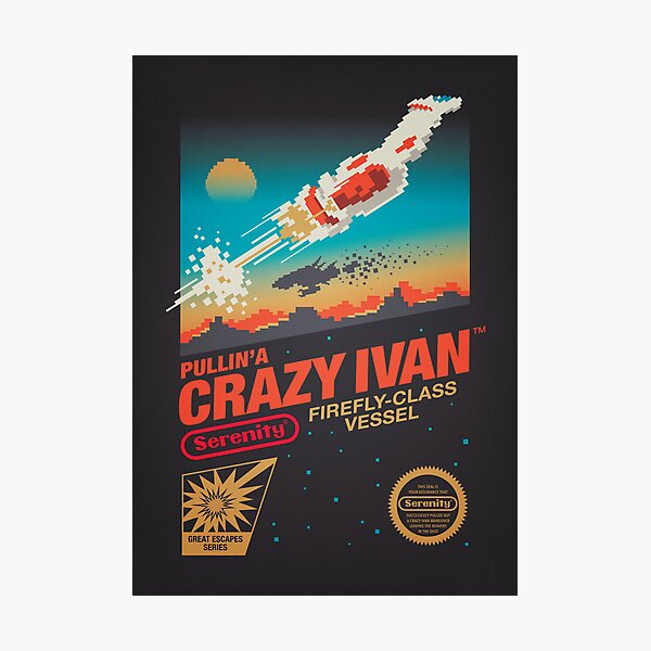 Crazy Ivan Photographic Print