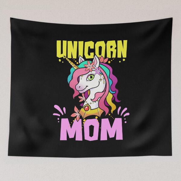 Item preview, Unicorn Mom Beautiful Pastel Rainbow Magical Graphic designed and sold by tronictees.
