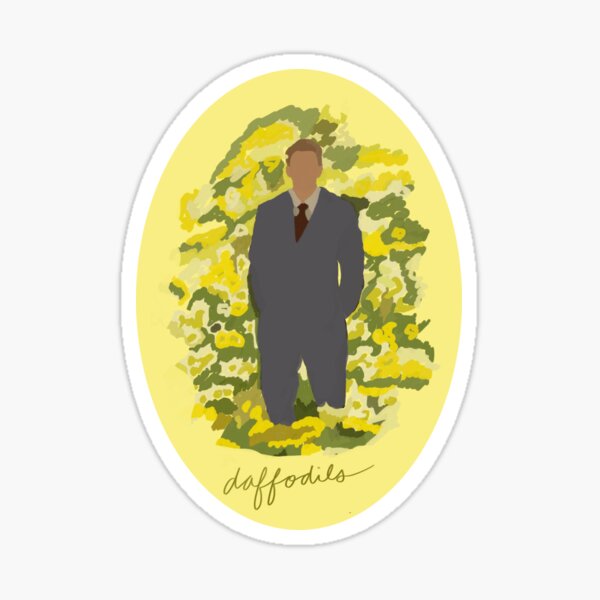 Big Fish Daffodils Sticker for Sale by emilieinspired