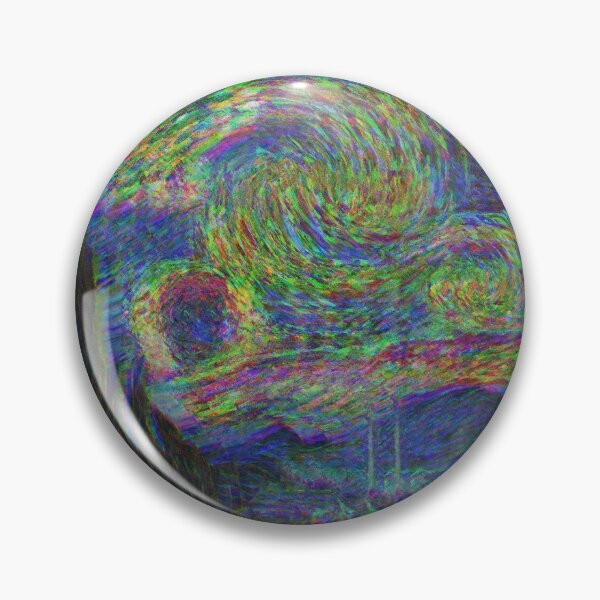 Item preview, The Starry Night by Vincent van Gogh | Trippy Version designed and sold by Dator.