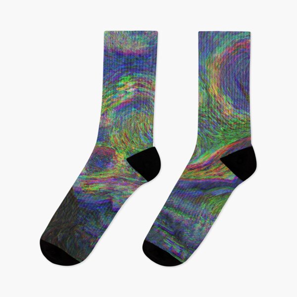 Item preview, The Starry Night by Vincent van Gogh | Trippy Version designed and sold by Dator.