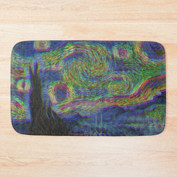 Item preview, The Starry Night by Vincent van Gogh | Trippy Version designed and sold by Dator.