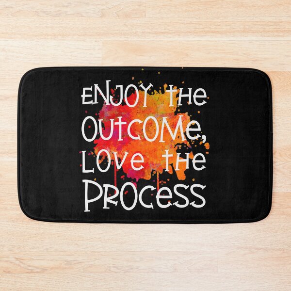 Item preview, Enjoy the Outcome, Love the Process designed and sold by thecraftace.