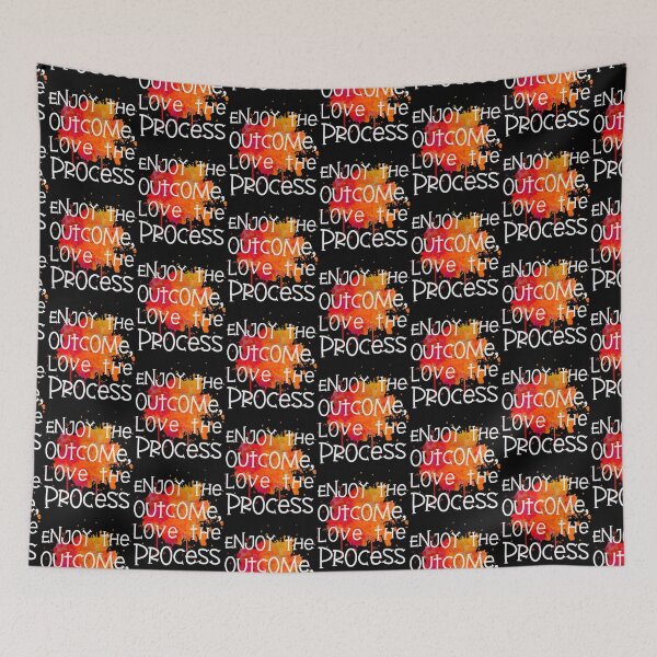 Item preview, Enjoy the Outcome, Love the Process designed and sold by thecraftace.