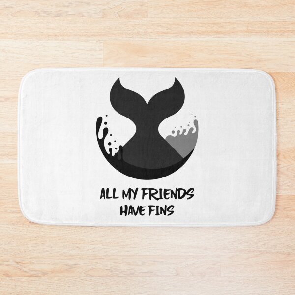 Item preview, All My Friends Have Fins designed and sold by LadySaltwater.
