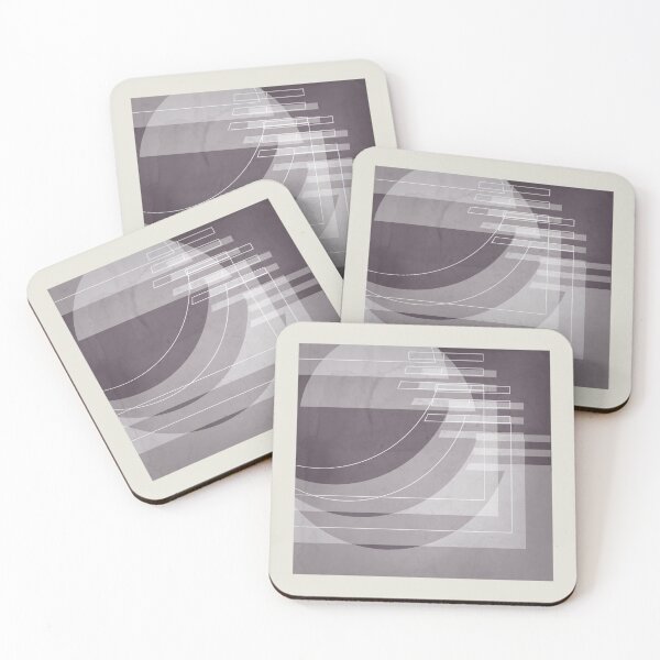 Item preview, Stairs Heavenward in Shades of Aubergine designed and sold by simplydesignart.