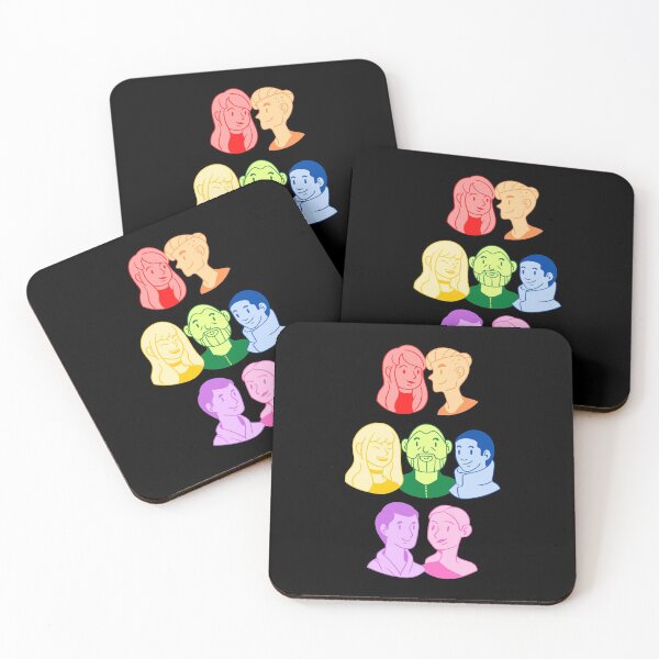 Item preview, Happy rainbow people designed and sold by campfiredesigns.