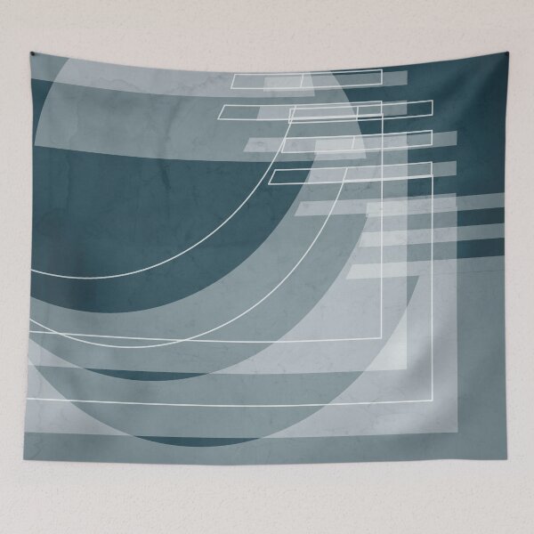 Item preview, Stairs Heavenward in Shades of Aqua  designed and sold by simplydesignart.