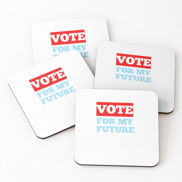 Item preview, Vote For My Future Slim Fit T-shirt  designed and sold by Ryn2020.