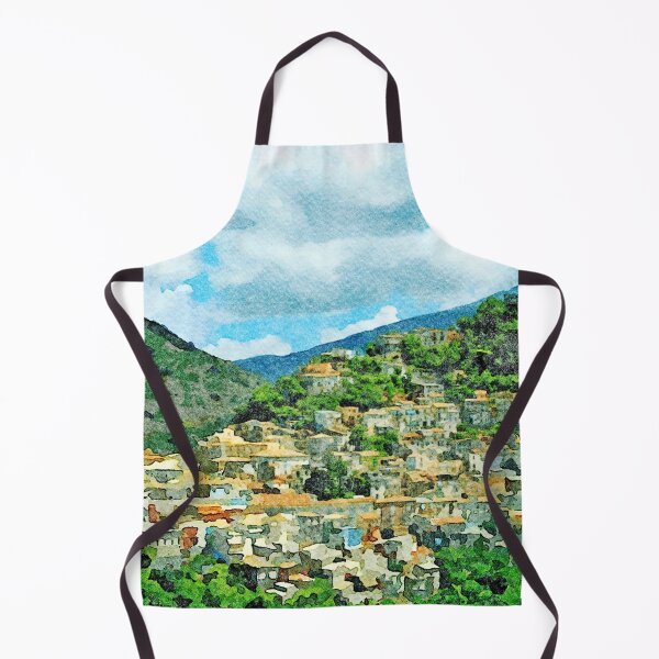 Item preview, Landscape with village in the mountains designed and sold by Giuseppe Cocco.