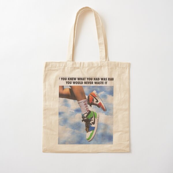 vintage shoe aesthetic Cotton Tote Bag