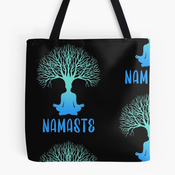 Item preview, Namaste Yoga Tree Giftidea Funny Yoga Tee designed and sold by HamidasPrime.