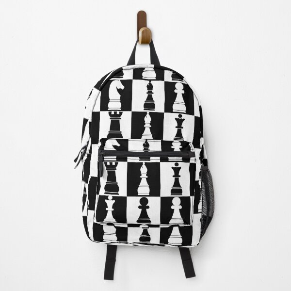 Item preview, Black and White Chess Board Print Pattern designed and sold by lusterhills.